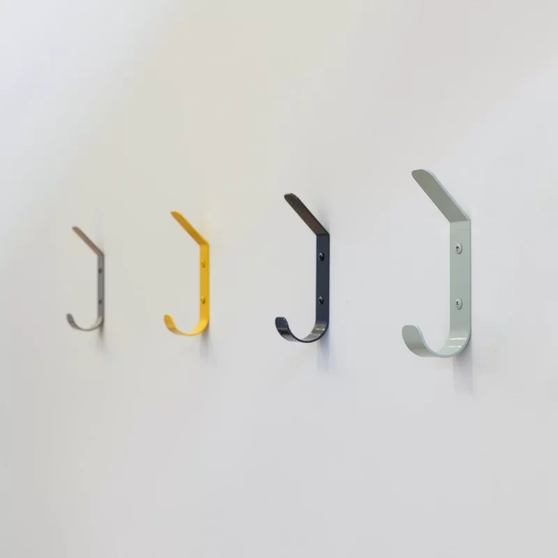 Crozet Multipurpose Wall Hooks | 4-Pack | Assorted