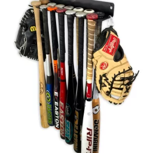 Dugout Heavy-Duty Baseball Rack | Holds 14 Bats
