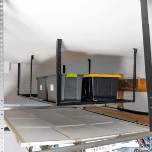 4' x 8' Faber Overhead Garage Storage with Hooks | Holds 700 lbs